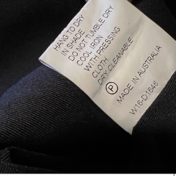 Bec & Bridge Georgia Black ladder mini dress size 6 - Picture 7 of 11